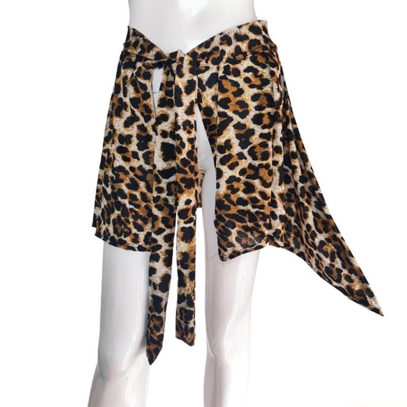 31BF Wanita Macan Tutul Cetak  - Sarong Pareo Wrap ulasan dan harga