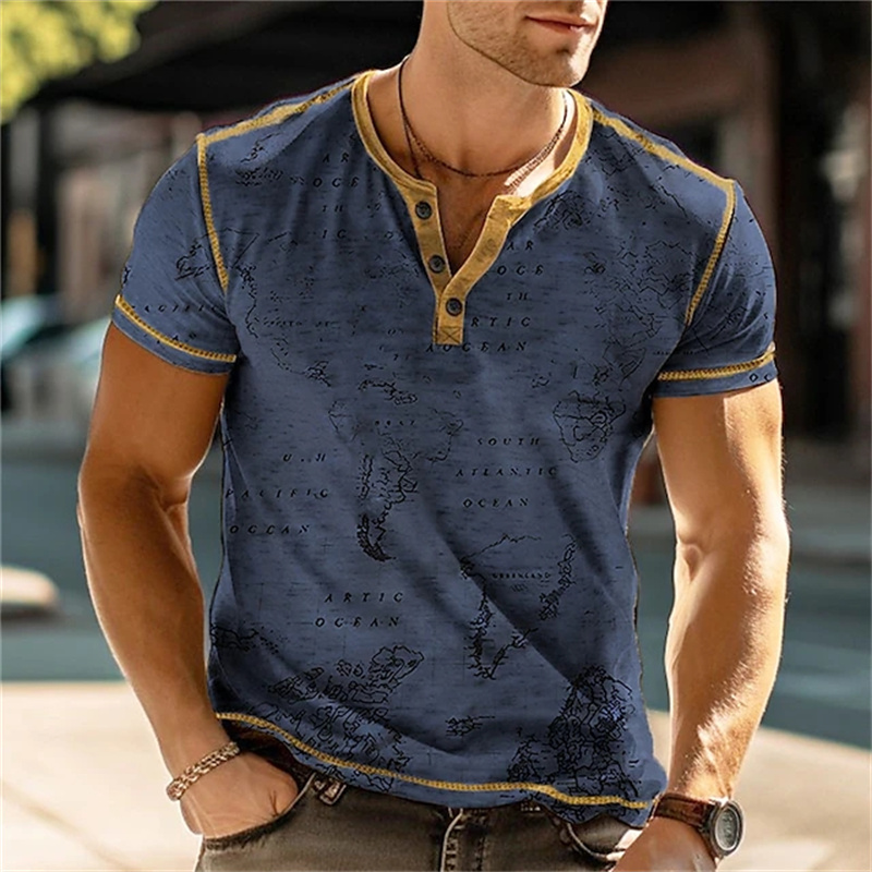 Kaos Henry Pria Lucu dengan Ce - Summer Clothes Fashion ulasan dan harga