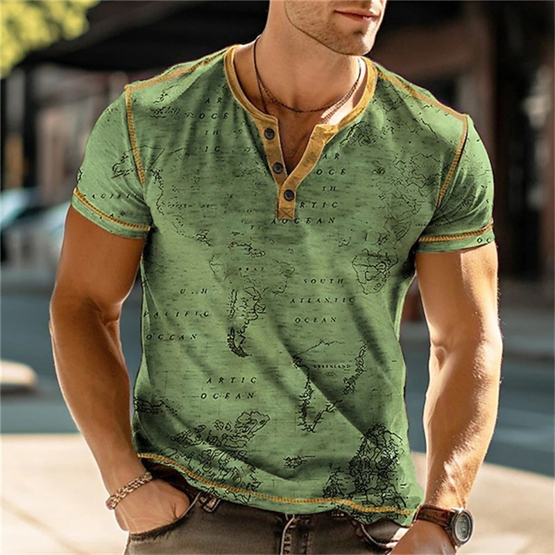 Kaos Henry Pria Lucu dengan Ce - Summer Clothes Fashion ulasan dan harga