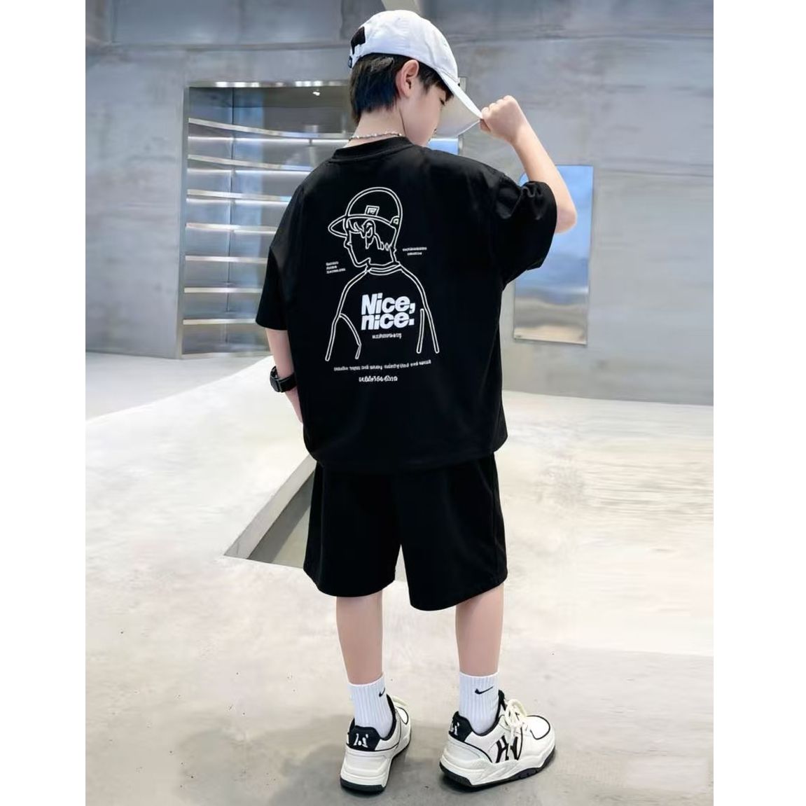 Setelan Pakaian Anak Laki-Laki - Summer Clothing Drawing For Kids ulasan dan harga