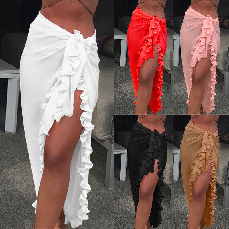 Pakaian Renang Pantai Penutup  - Sarong Pareo Wrap ulasan dan harga