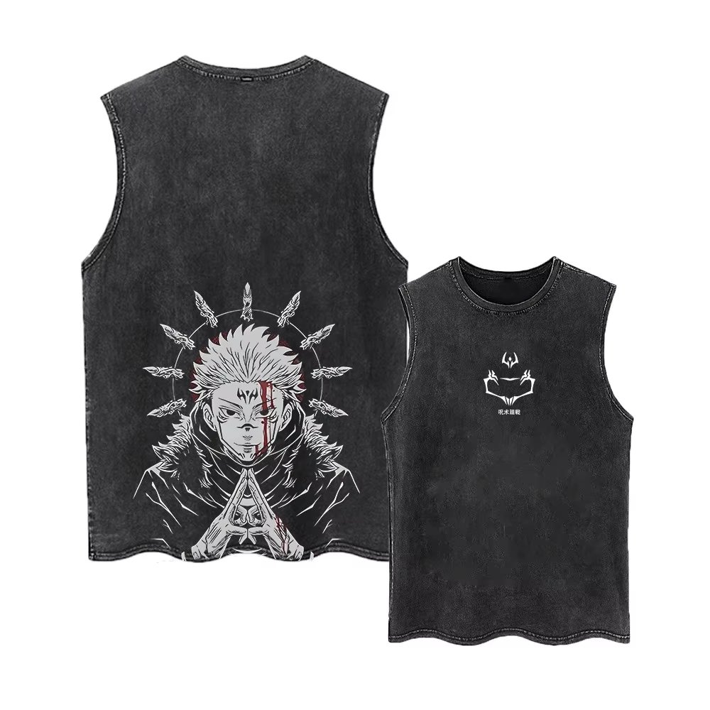 Kaos Tank Top Anime Jujutsu Ka - Summer Edition Clothing ulasan dan harga